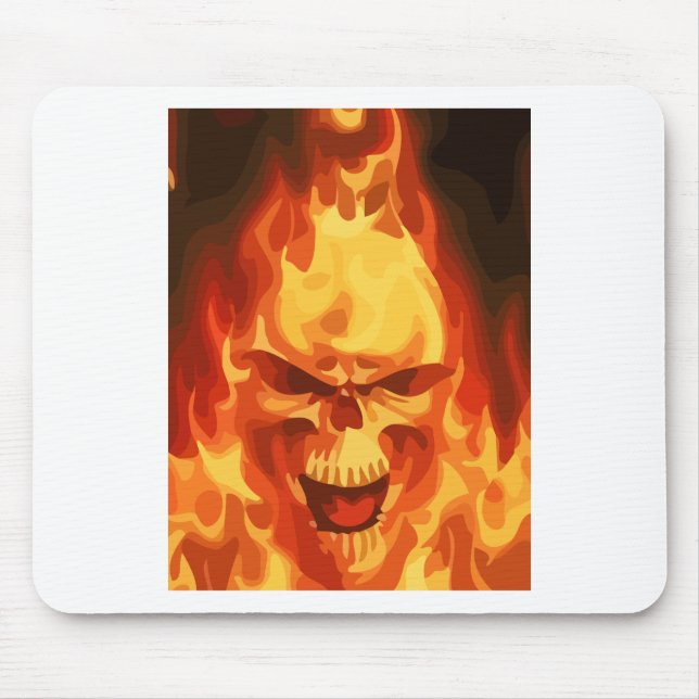 On Fire Mouse Pad (Front)