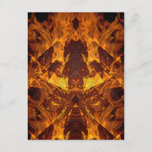 On Fire! Postcard