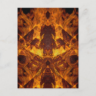 On Fire! Postcard