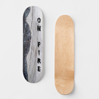 On Fire Skateboard 