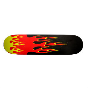 On Fire Skateboard