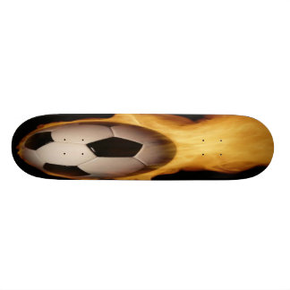 On Fire Skateboard