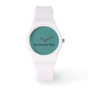 "On Hawaii Time" Sporty Watch