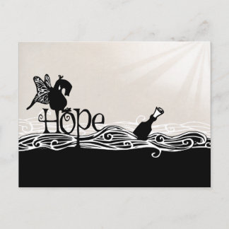 On Hope & Butterfly Wings, it's a Postcard. Postcard