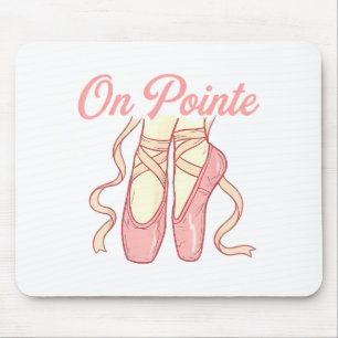 On Inte Ballet Funny Ballerina Pun Dance  Mouse Pad