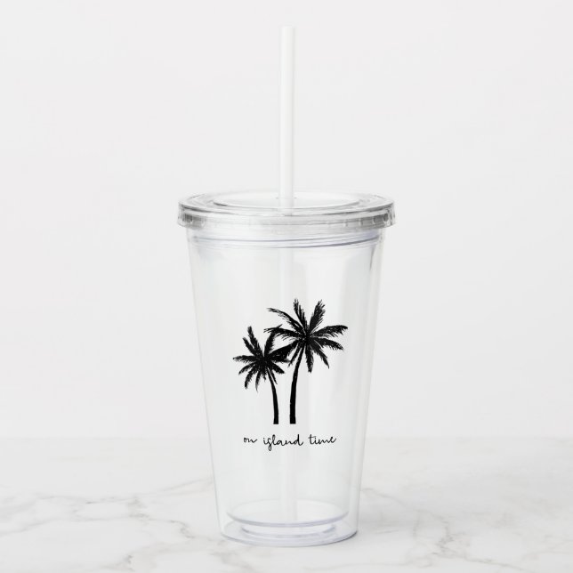 On Island Time Tumbler (Front)