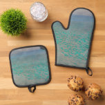 On Lake Attersee by Gustav Klimt, Vintage Fine Art Oven Mitt & Pot Holder Set<br><div class="desc">On Lake Attersee (1900) by Gustav Klimt is a vintage Victorian Era Symbolism fine art painting featuring Lake Attersee (aka the Kammersee). Lake Attersee is the largest lake of the Salzkammergut area of Austria. Klimt spent the summer together with Emilie Flöge in Litzlberg on Lake Attersee. About the artist: Gustav...</div>