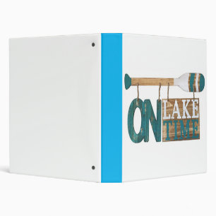 ***ON LAKE TIME*** BINDER