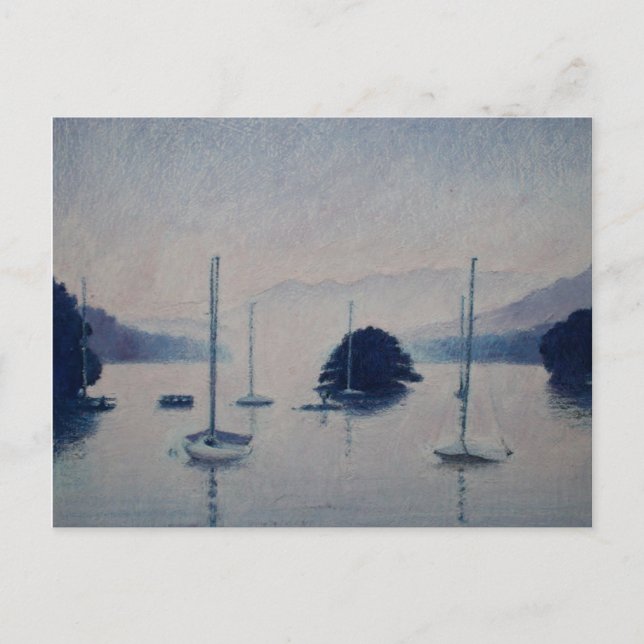 on Lake Windermere Postcard (Front)