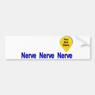 On My Last Nerve Bumper Sticker