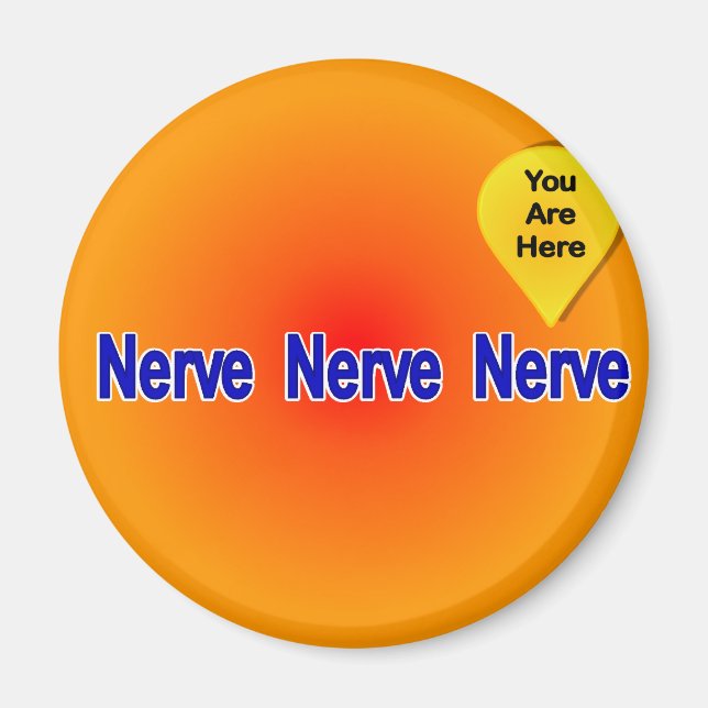 On My Last Nerve Magnet (Front)