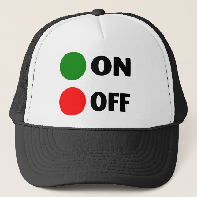 On Off Trucker Hat (Front)