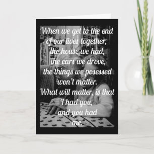 ON OUR **5th** WEDDING ANNIVERSARY  Card