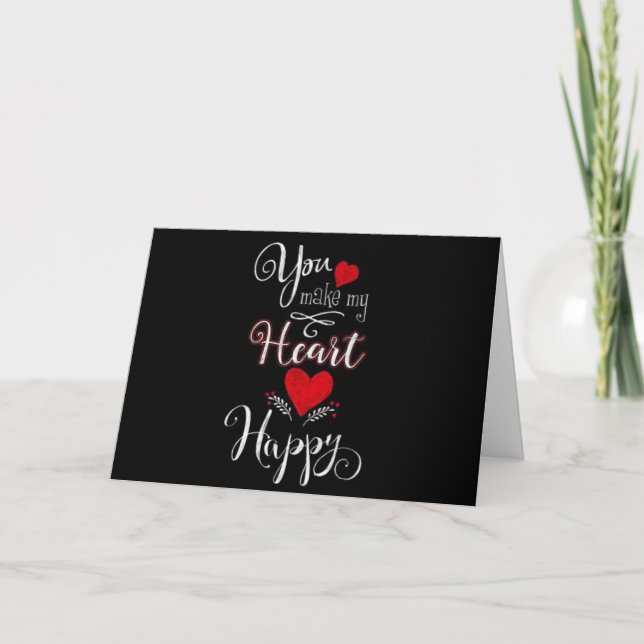 *ON OUR WEDDING DAY** to BRIDE OR GROOM Card (Front)