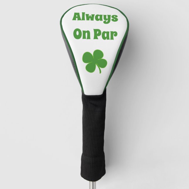 On Par Irish Golf Club Cover (Front)