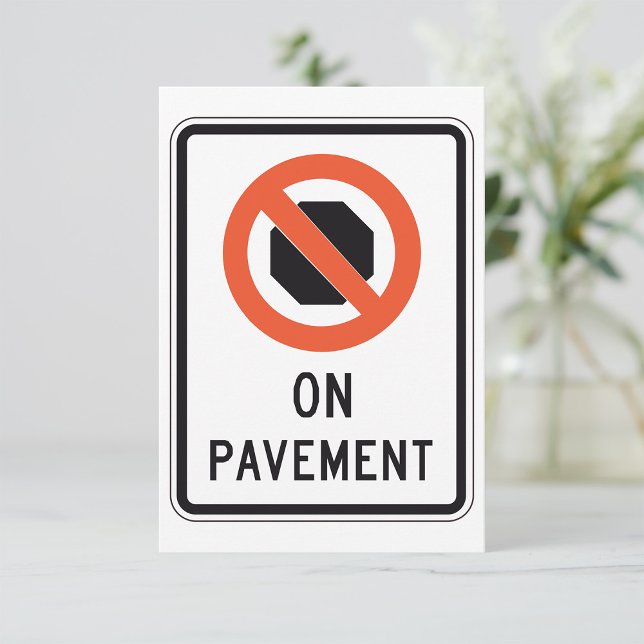 On Pavement Sign Invitations (Creator Uploaded)