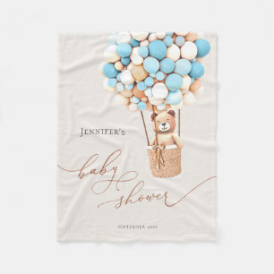 On Peut Attendre ! Couverture en polaire baby show