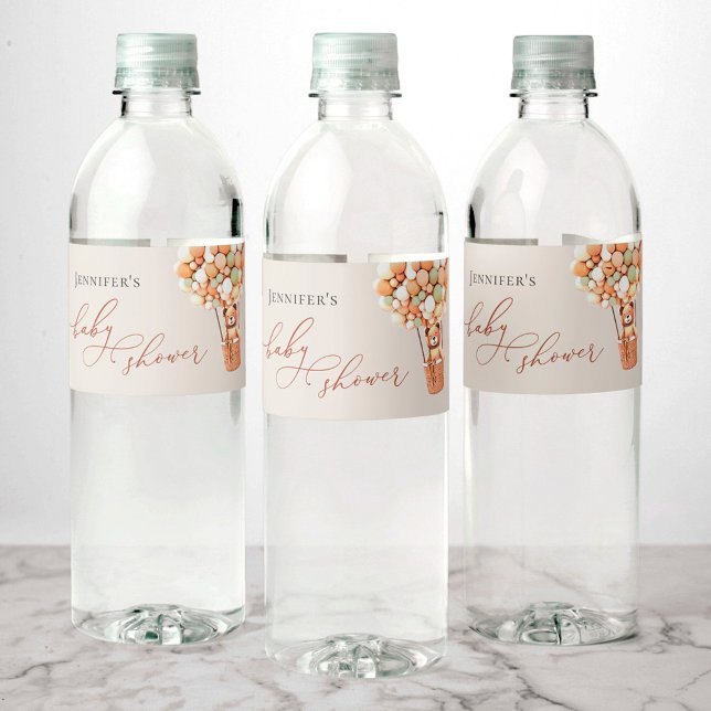 On Peut Attendre ! Étiquette de bouteille d'eau ba (Créateur téléchargé)