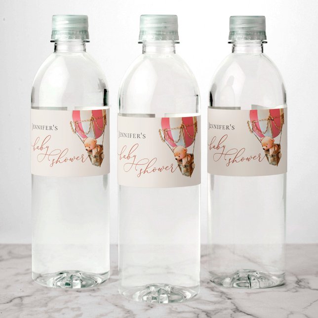 On Peut Attendre ! Étiquette de bouteille d'eau ba (Créateur téléchargé)