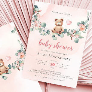 On peut attendre - Invitation Baby shower