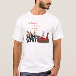 On Prancer, On Vixen T-Shirt