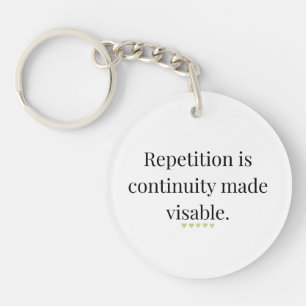 On Ritual and the Shape of Memory Keychain