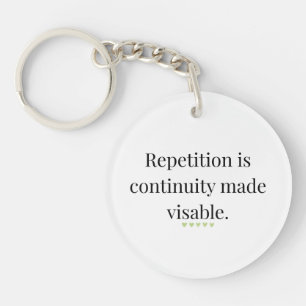 On Ritual and the Shape of Memory Keychain