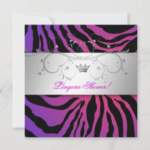 ON SALE! 311-Silver Divine Radiance Lingerie Invitation