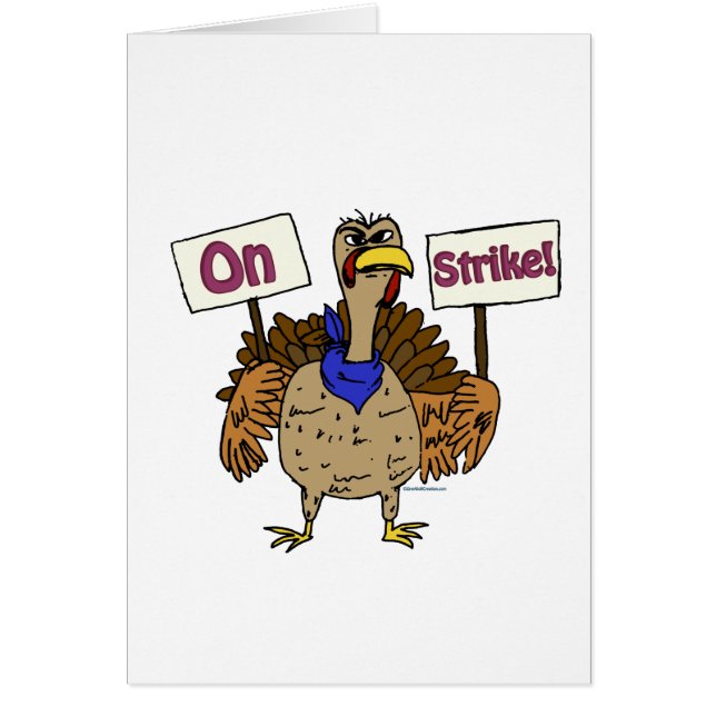 On Strike - Talking Turkey (Front)