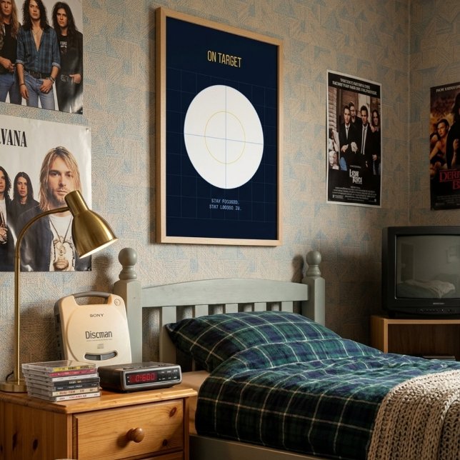 On Target — 90s Maximalist Poster | Retro Bedroom  (Créateur téléchargé)