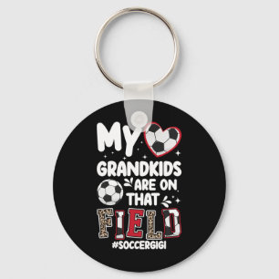 On That Field Soccer Gigi Of A Soccer Player Gigi Keychain