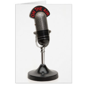 ON THE AIR Vintage Microphone