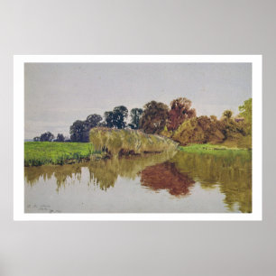 On the Arun, Stoke, Sussex Poster