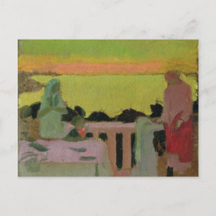 On the Balcony at Silencio Postcard