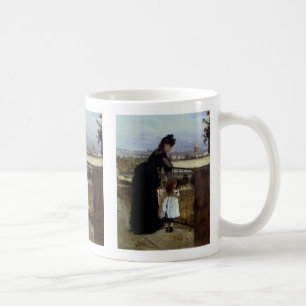 On The Balcony by Berthe Morisot Coffee Mug