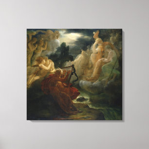 On the Bank of the Lora Canvas Print