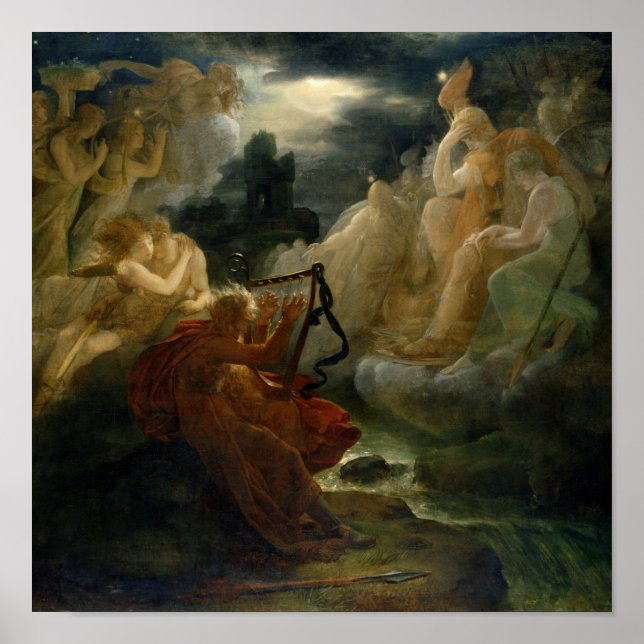 On the Bank of the Lora Poster (Front)