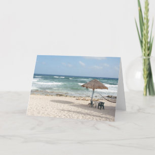 On the Beach Card