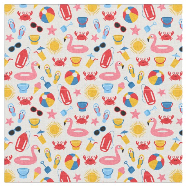 On the beach fabric (Close Up)