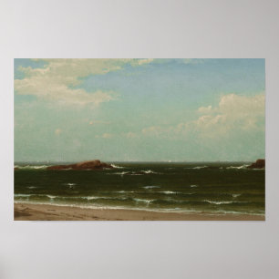 On the Beach High Noon Poster