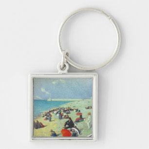 On The Beach Keychain