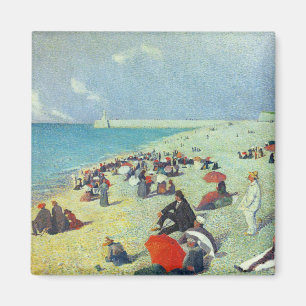 On The Beach Magnet