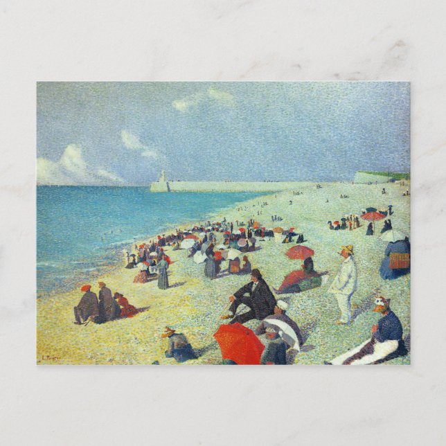 On The Beach Postcard (Front)