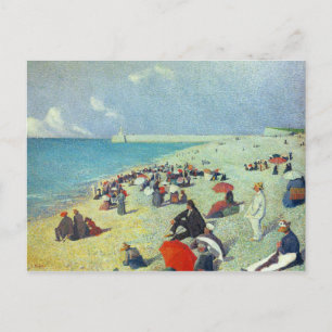 On The Beach Postcard