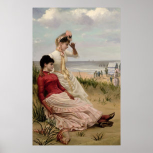 On the Beach Poster