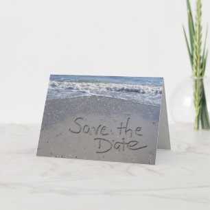 On the Beach Save the Date Announcement