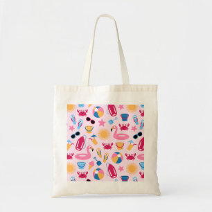 On the beach tote bag
