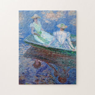 On the Boat, Monet Jigsaw Puzzle