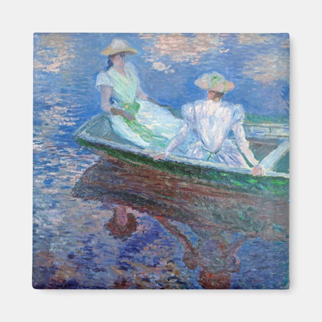 On the Boat, Monet Magnet (Front)