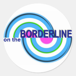 On The Borderline sticker